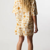 Camisa BLUE BANANA Woman Tile Ecru