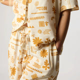 Camisa BLUE BANANA Woman Tile Ecru