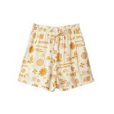 BLUE BANANA Woman Tile Ecru Shorts 