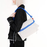 Bolso TOPOLOGIE A-Frame Bag Medium Black Tech Sateen