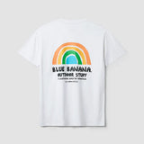 Camiseta BLUE BANANA Rainbow White