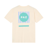 Camiseta LA PAZ Botelho Ecru Green
