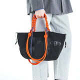 Bolso TOPOLOGIE SUMMIT TOTE WIDE MEDIUM - Black Tech Sateen