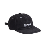 Gorra SERVICE WORKS Script Cord Black