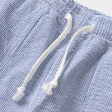 Pantalones SERVICE WORKS Seersucker Chef Navy Stripe