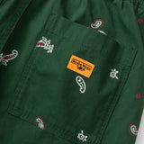 Shorts SERVICE WORKS Paisley Chef Forest