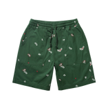 Shorts SERVICE WORKS Paisley Chef Forest