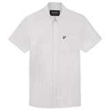 LYLE &amp; SCOTT Gingham Cove White Shirt