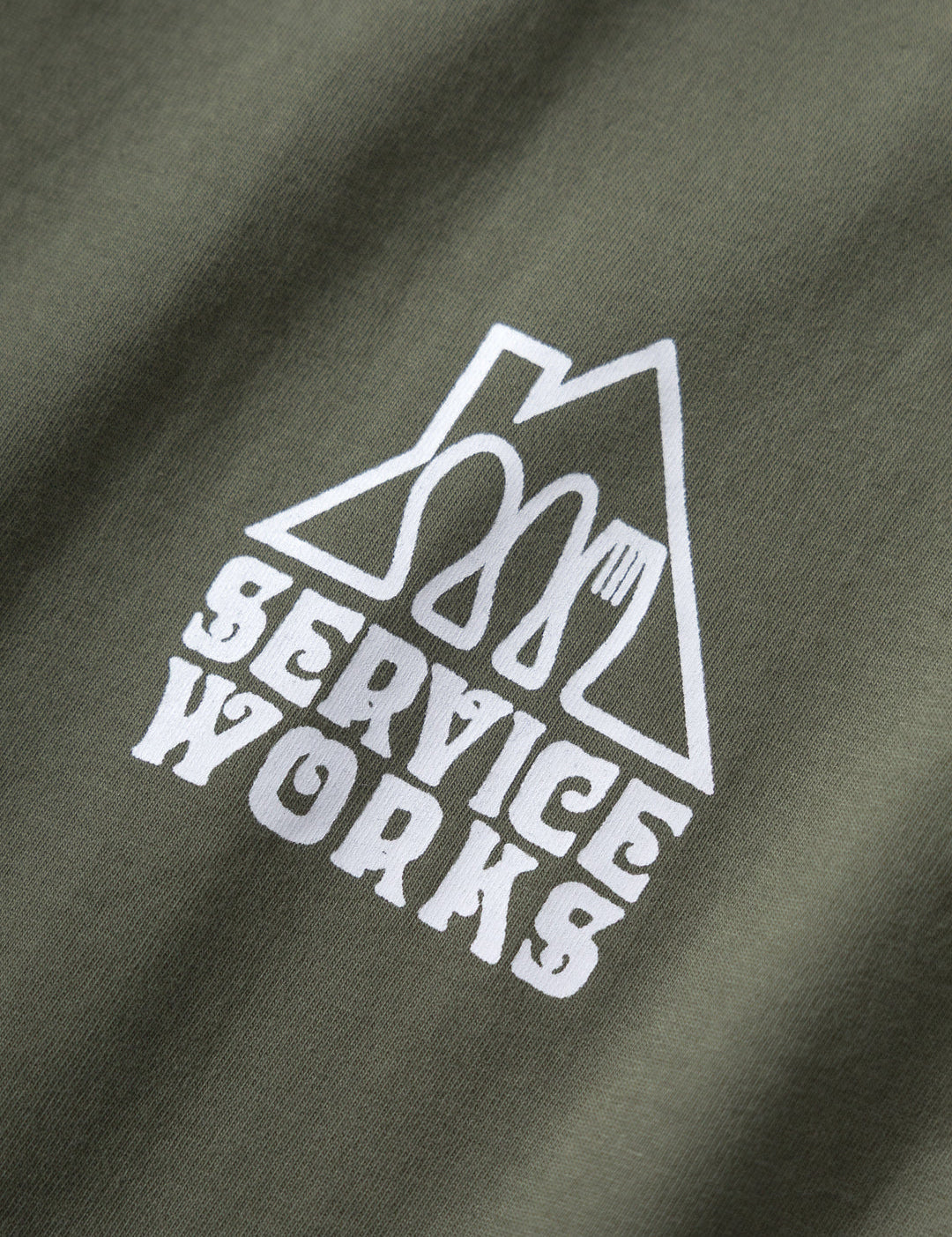 Camiseta SERVICE WORKS Home Comforts Olive