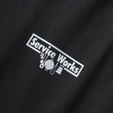 Camiseta SERVICE WORKS Pigment Dyed Trademark Black