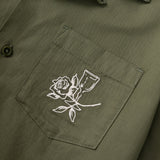 Camisa SERVICE WORKS Border Olive