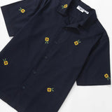 Camisa SERVICE WORKS Cross Stitch Dark Navy