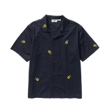 Camisa SERVICE WORKS Cross Stitch Dark Navy