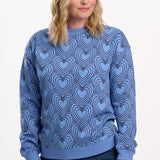 Sudadera SUGARHILL Noah Blue, Heart Explosion