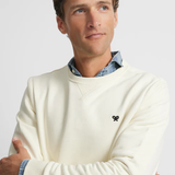 Sudadera SILBON Minilogo Crema