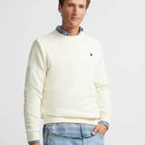 Sudadera SILBON Minilogo Crema