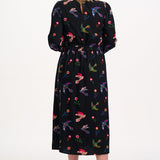 Vestido SUGARHILL Darcie Black Rainbow Folk Bird