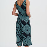 Mono SUGARHILL Lamiah Black/Green, Geometric Lines