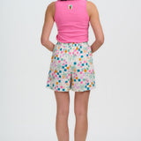 Shorts SUGARHILL Patty Off White, Fruit Checkerboard