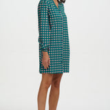 Vestido SUGARHILL Taylyn Navy, Heart Tile