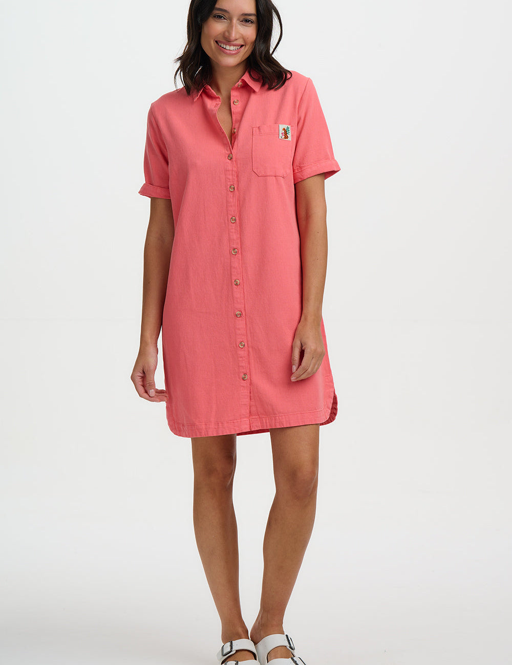 Vestido SUGARHILL Zoe Coral