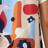 Camisa SUITE13LAB Nyasa Print Cruise