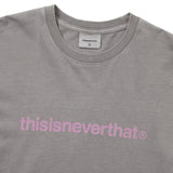 Camiseta THISISNEVERTHAT™ Logo Manga Larga Dark Grey
