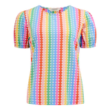Camiseta SUGARHILL Lexley Multi Rainbow Circles