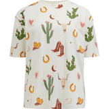 Camiseta SUGARHILL Kinsley Cream, Desert Cowgirl
