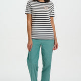 Camiseta SUGARHILL Maggie Off White/Black, Lucky Cat