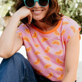 Camiseta SUGARHILL Chrissy Pink, Oranges