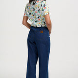 Camiseta SUGARHILL Maggie Off White Cats — vista 5