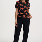 Camiseta SUGARHILL Maggie Black Horse — vista 5