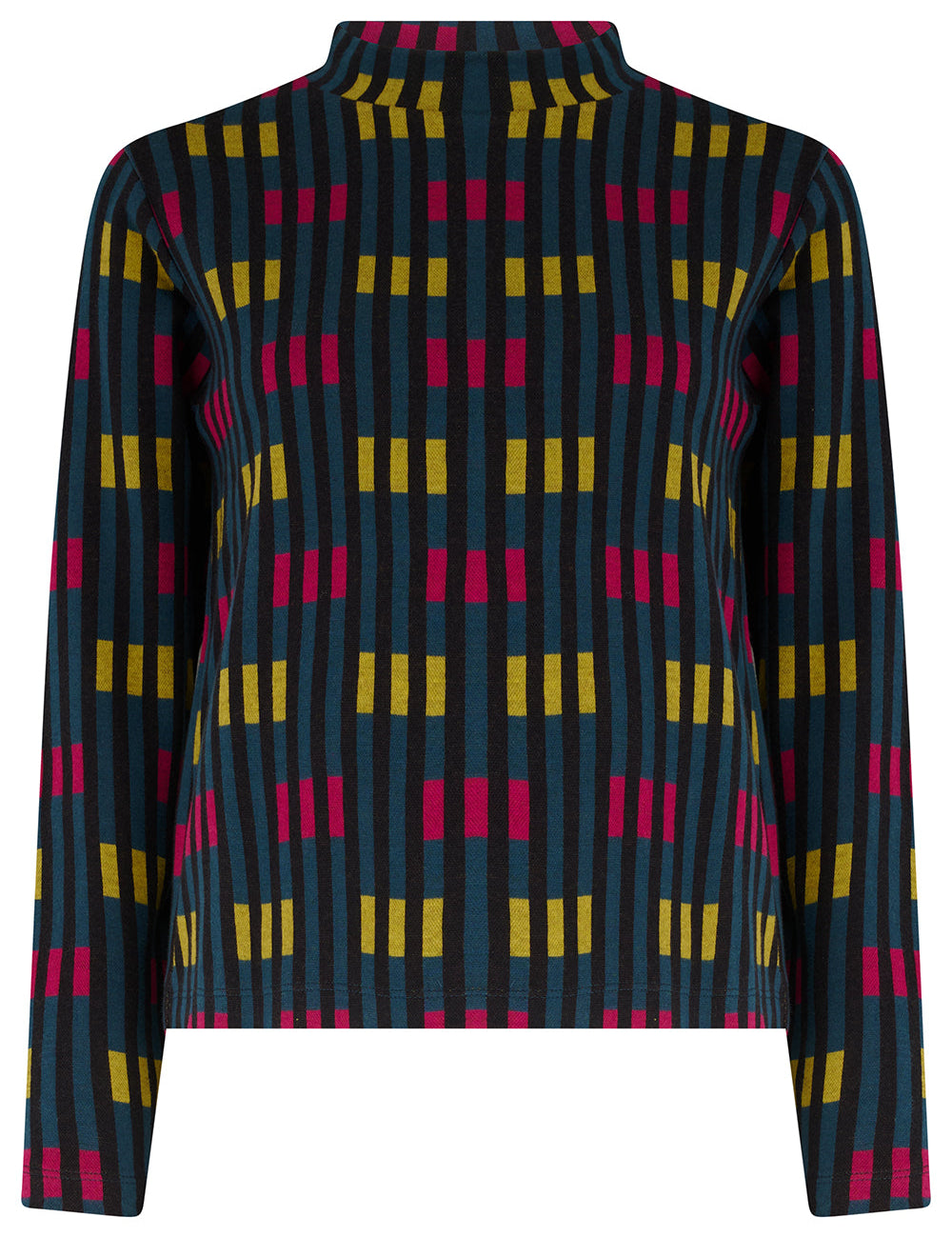 Camiseta SUGARHILL Isabel Petrol Lights — vista frontal del producto