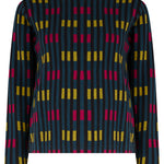 Camiseta SUGARHILL Isabel Petrol Lights — vista frontal del producto