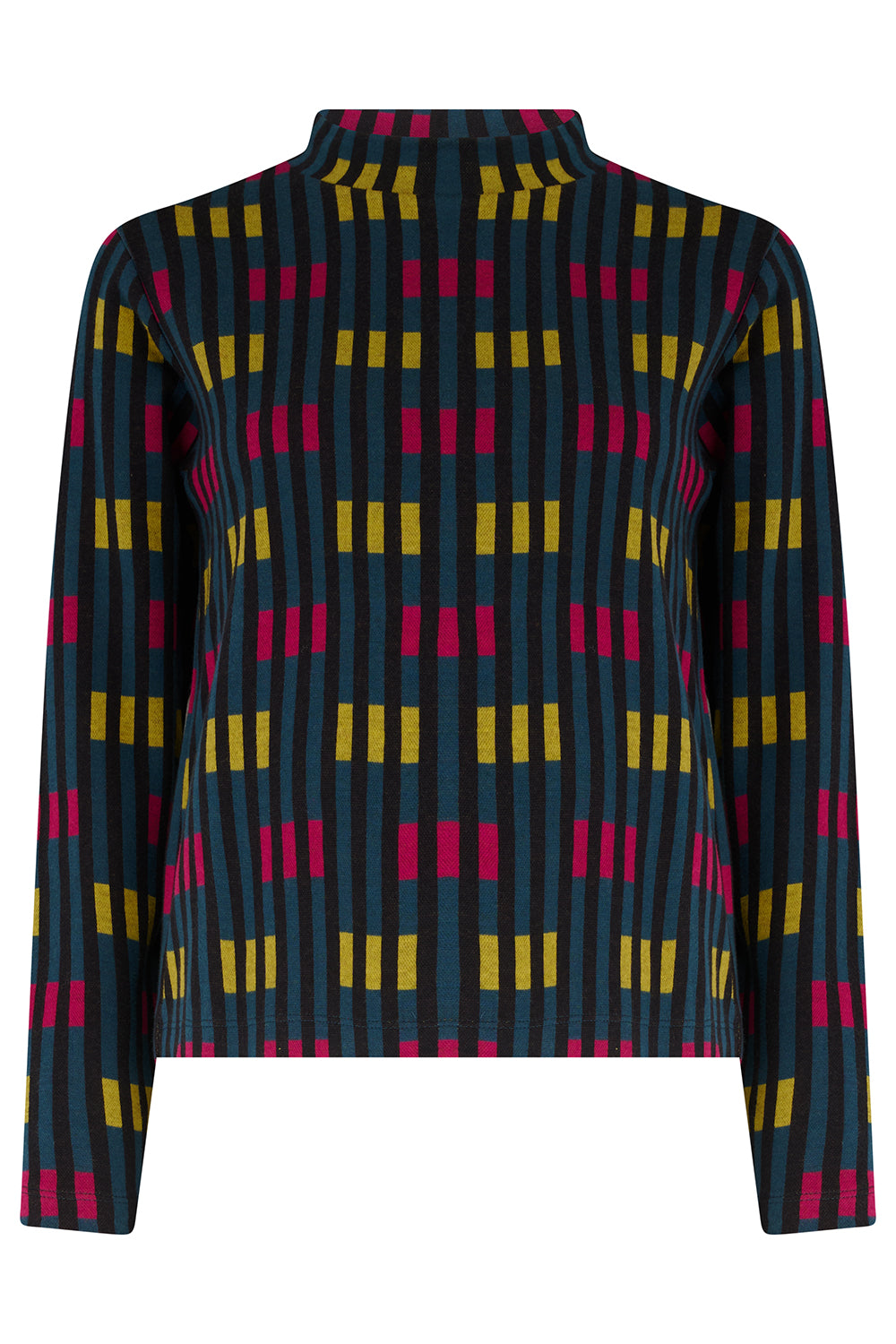 Camiseta SUGARHILL Isabel Petrol Lights — vista frontal del producto