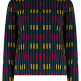 Camiseta SUGARHILL Isabel Petrol Lights — vista frontal del producto