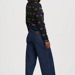 Camiseta SUGARHILL Isabel Petrol Lights — vista 7