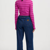 Camiseta SUGARHILL Trista Pink Mauve Stripe — vista 7
