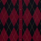 Camisa de punto MERC Tamarisk Burgundy