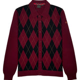 Camisa de punto MERC Tamarisk Burgundy