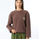 Sudadera BLUE BANANA Unisex Nature Tapioca