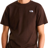 Camiseta THE NORTH FACE Simple Dome Evolution Dark Chestnut