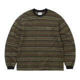 Camiseta THISISNEVERTHAT™ Pattern Striped Khaki