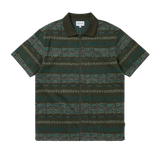 Polo THISISNEVERTHAT™ Jungle Jacquard Zip Up Top Olive