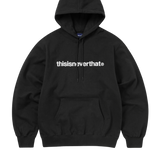 Sudadera THISISNEVERTHAT™  Logo Hoodie Black