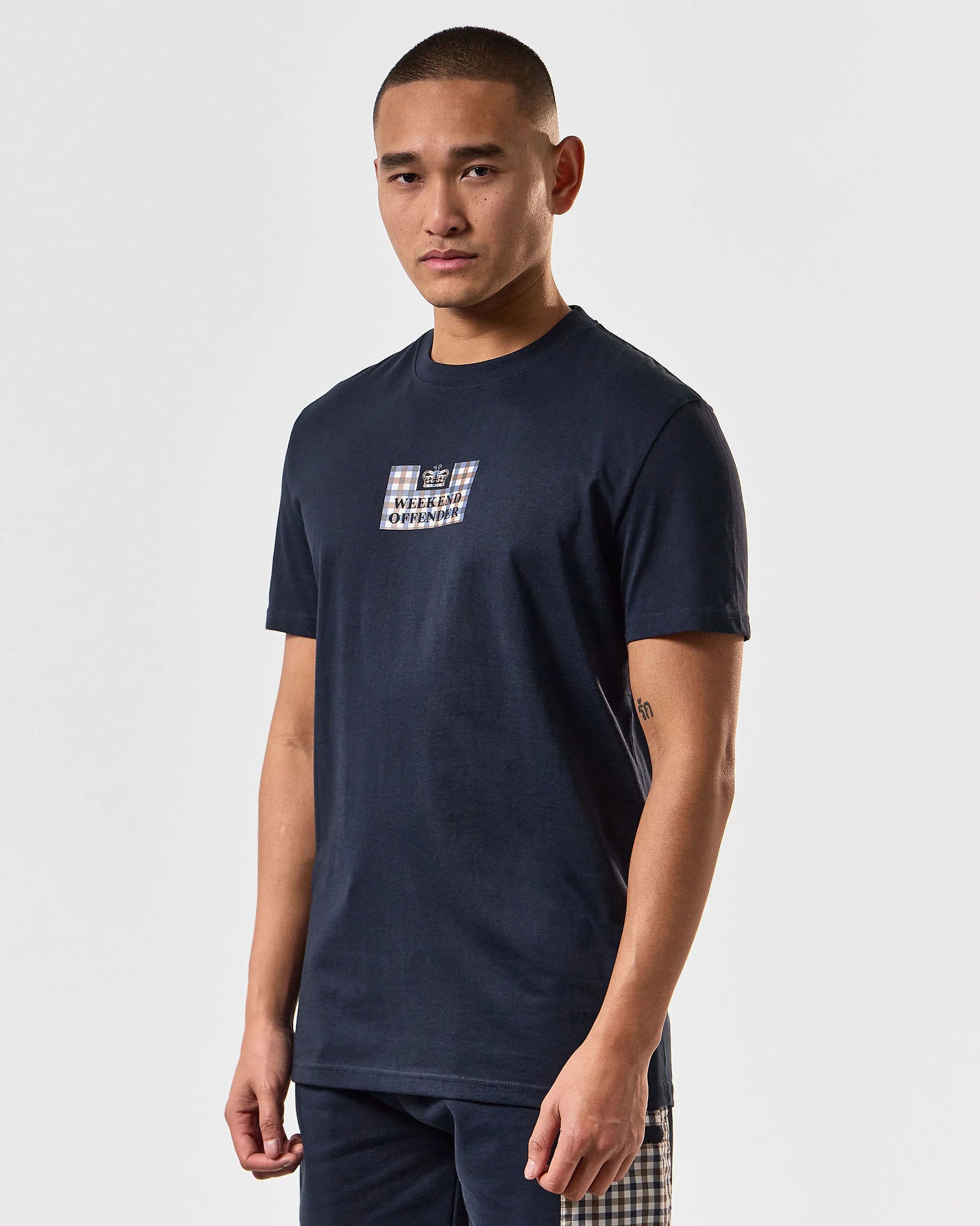 Weekend Offender Dygas Marineblaues T-Shirt