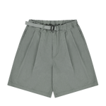 Pantalones KAPPY Unisex Two Tuck Wide Half Light Gray - ECRU
