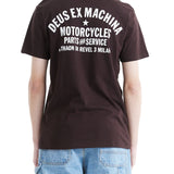 DEUS EX MACHINA Milano Address Choc Plum T-Shirt