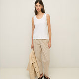 Top YERSE Básico O-Line Blanco